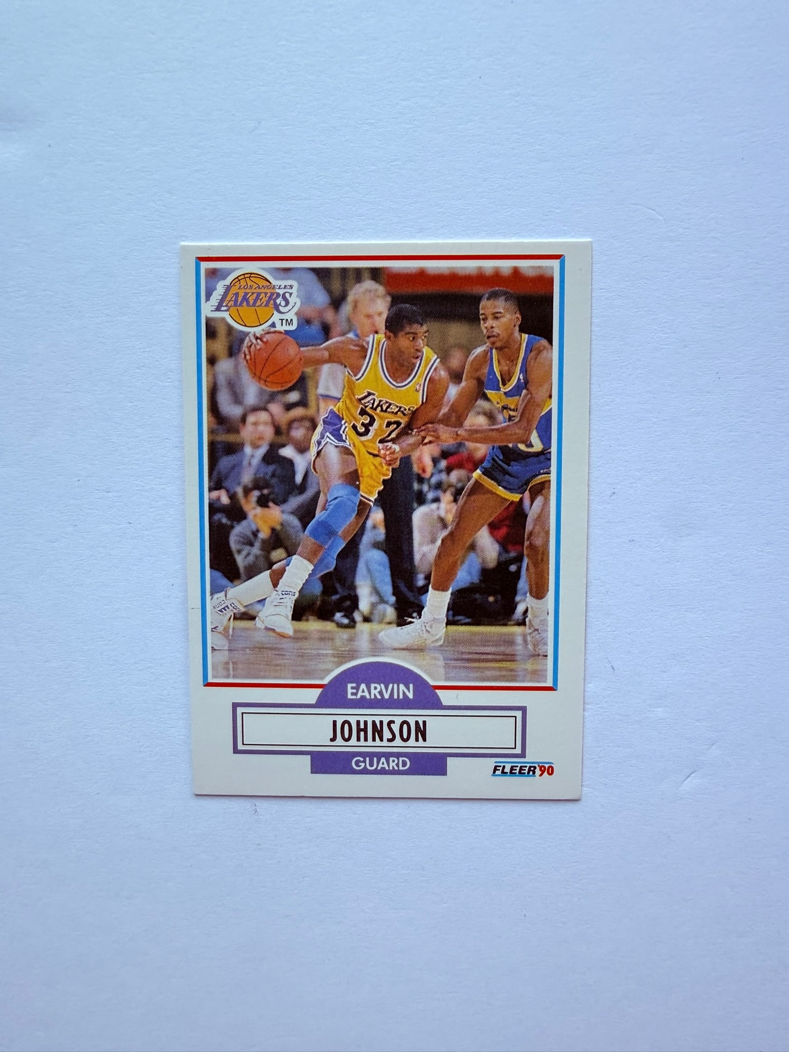 1990 Fleer Magic Johnson #93 Los Angeles Lakers NBA Hall of Fame Card
