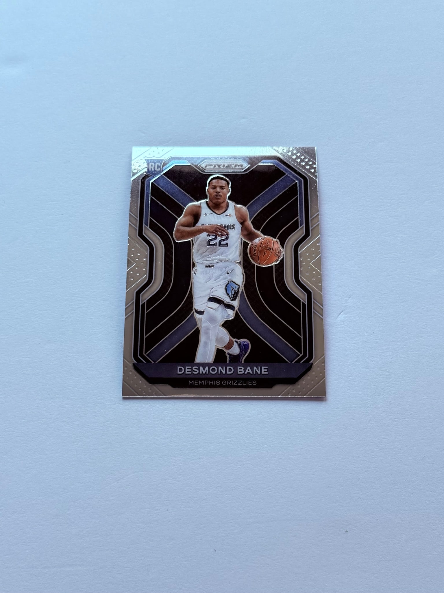 2020-21 Panini Prizm Desmond Bane Rookie Card #297 Memphis Grizzlies RC: 2020-21 Panini Prizm rookie card of Desmond Bane #297. One of the stronger young stars from the Memphis Grizzlies and a solid modern NBA rookie investment card.