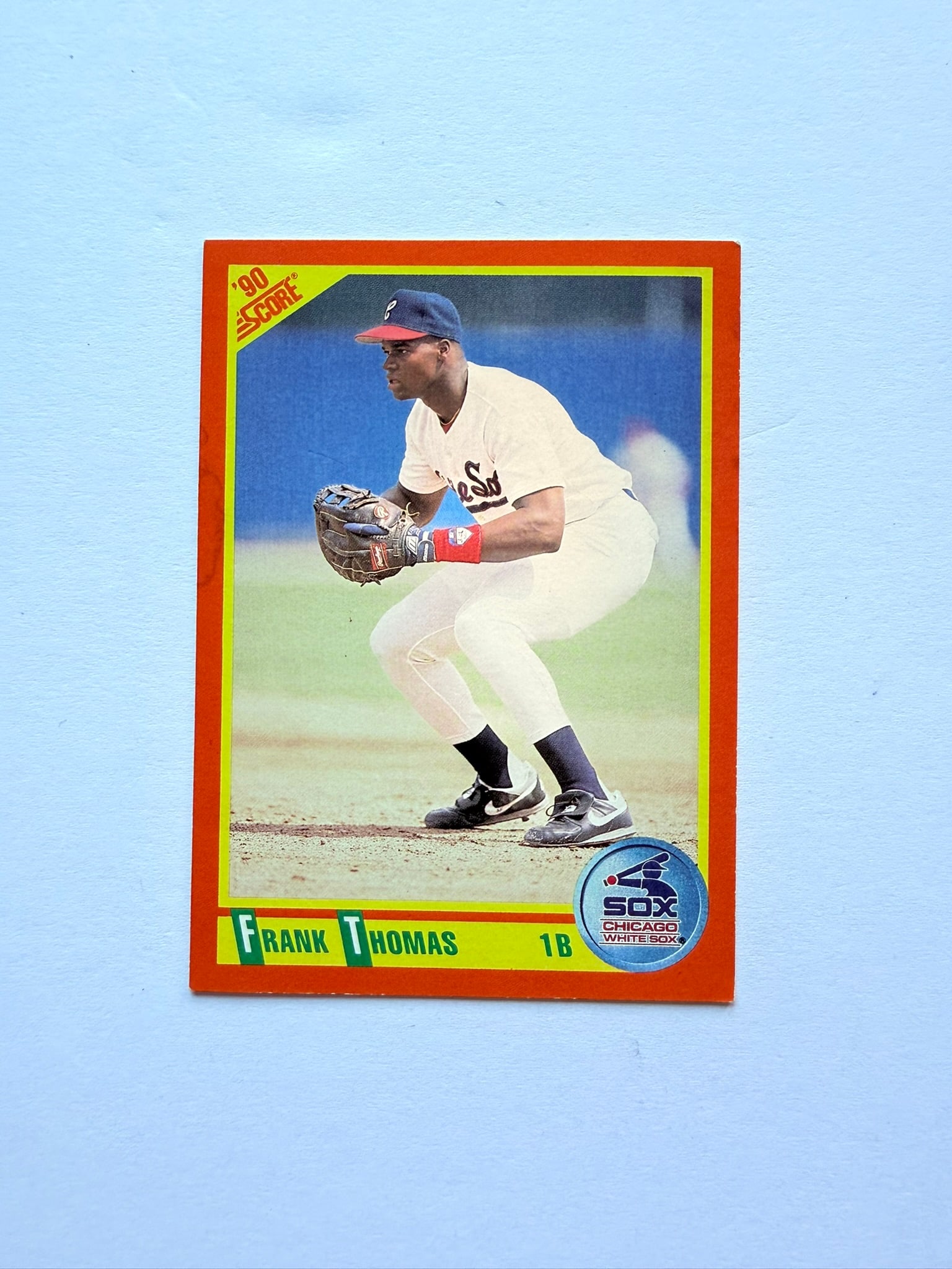1990 Score Frank Thomas Rookie Card #86T Chicago White Sox RC (1 of 2)