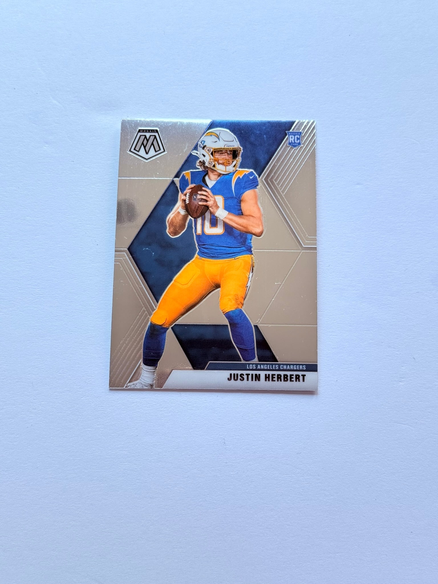 2020 Panini Mosaic Justin Herbert Rookie Card #204 (1 of 2)