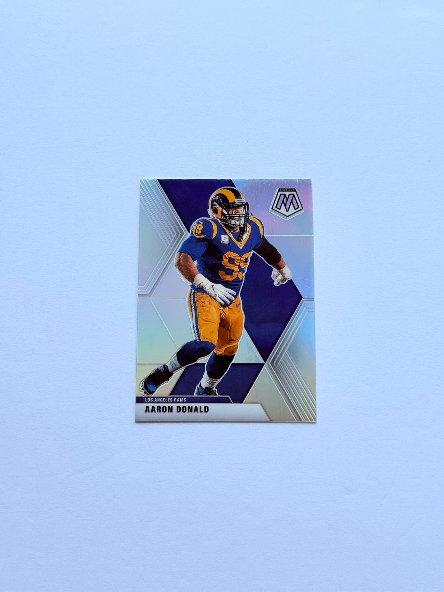 2020 Panini Mosaic Aaron Donald Silver #180 (1 of 2)