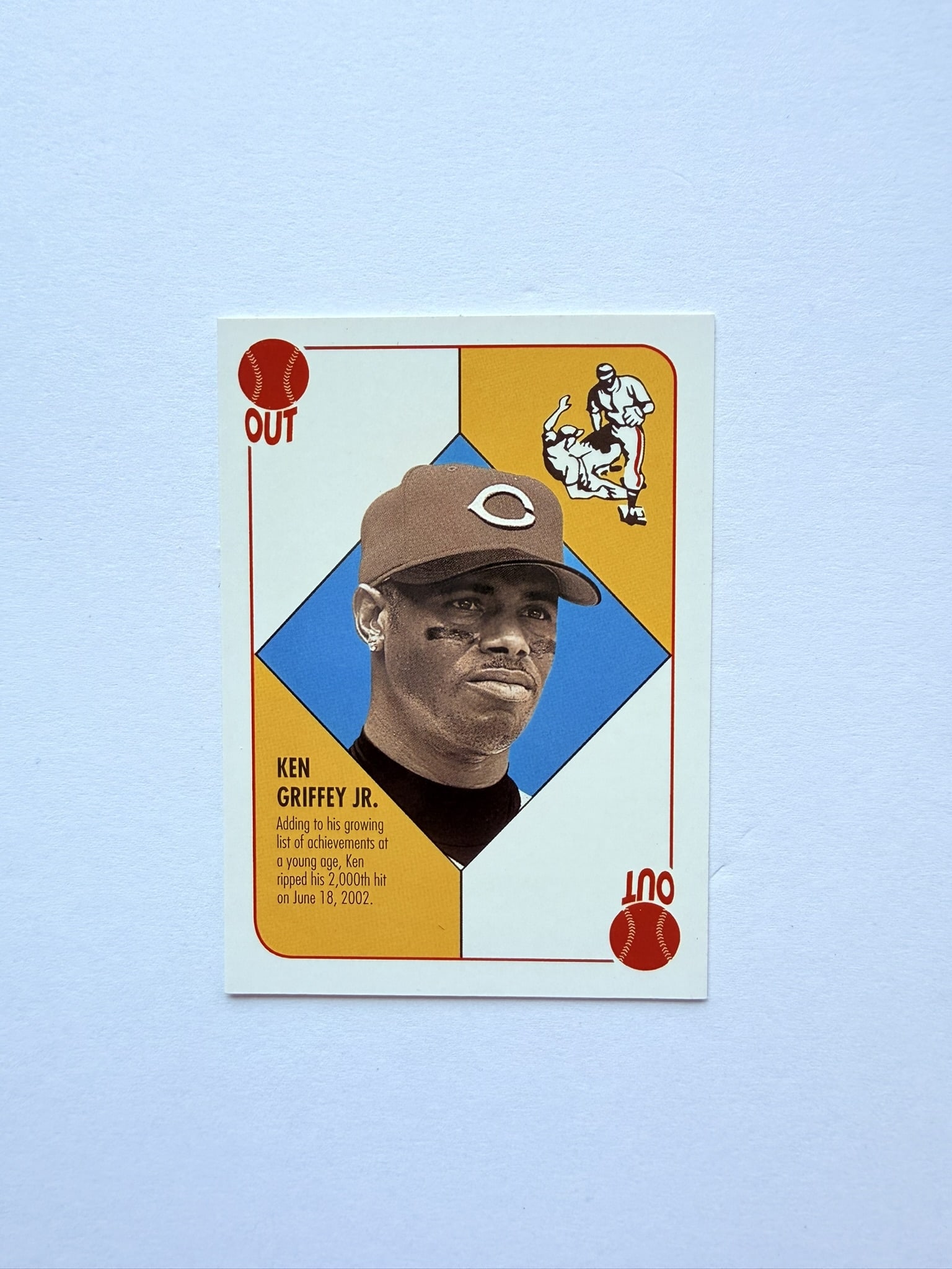Ken Griffey Jr Baseball Playing Card Insert (1 of 2)
