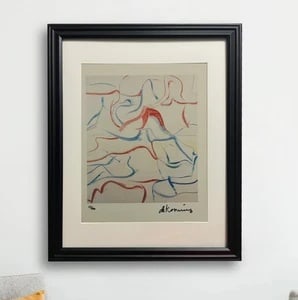 Willem de Kooning Hand-Signed Original Print with COA and Appraisal (1 of 5)