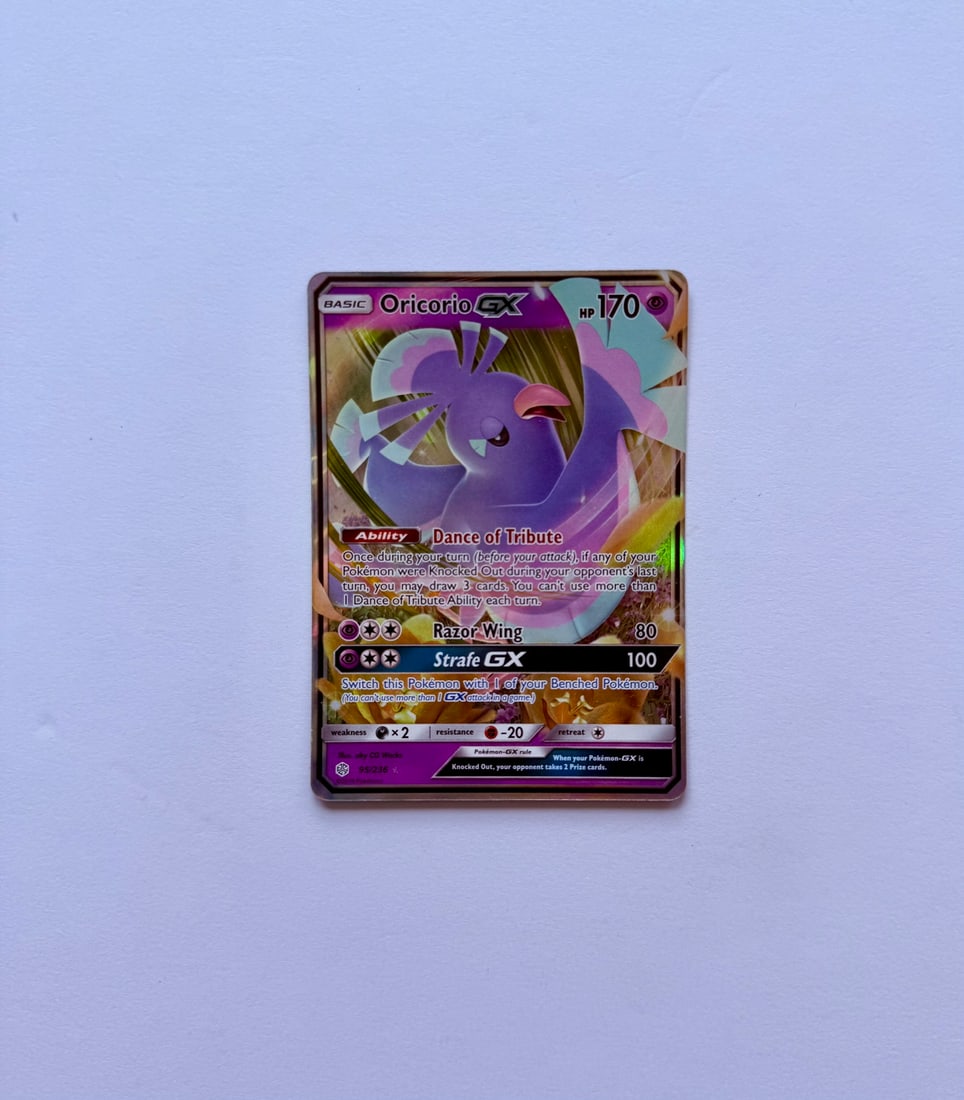 Oricorio GX 95/236 Pokemon Card