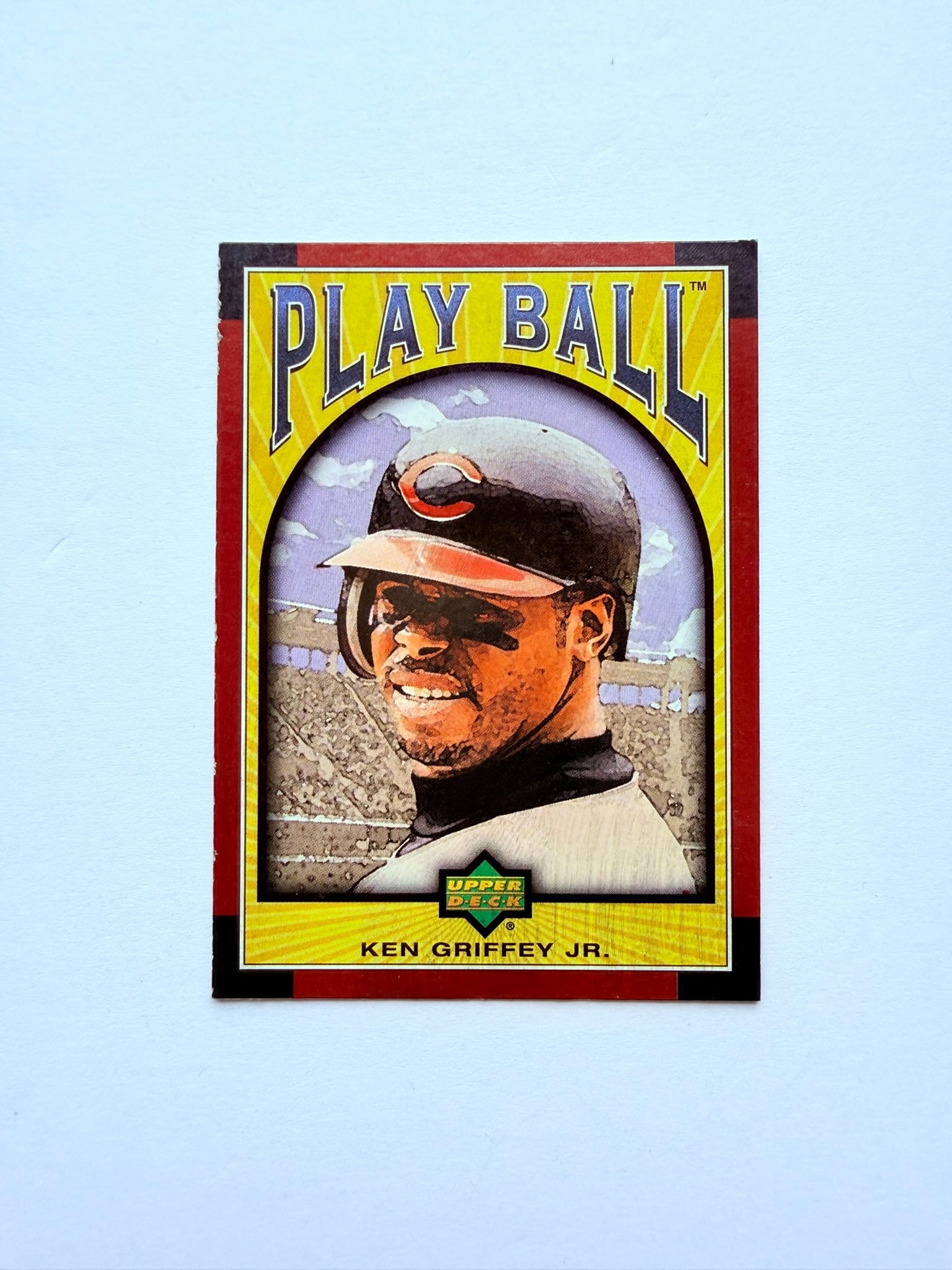 2004 Upper Deck Play Ball Ken Griffey Jr. #127 Cincinnati Reds MLB Baseball Card: 2004 Upper Deck Play Ball #127 Ken Griffey Jr. Cincinnati Reds baseball card. Features the Hall of Fame slugger and one of the most popular players in MLB history. Great collectible for Griffey fans a