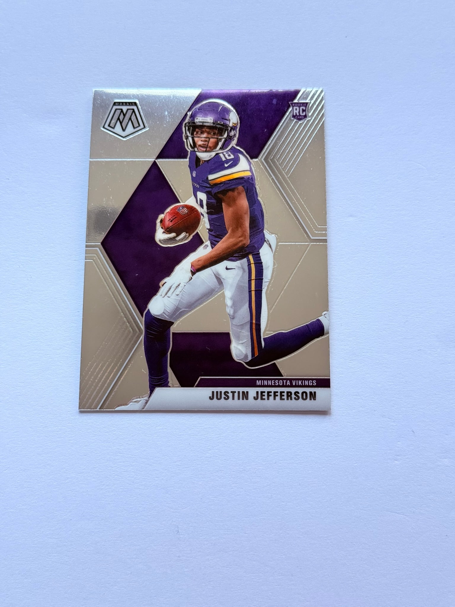 2020 Panini Mosaic Justin Jefferson Rookie Card #209