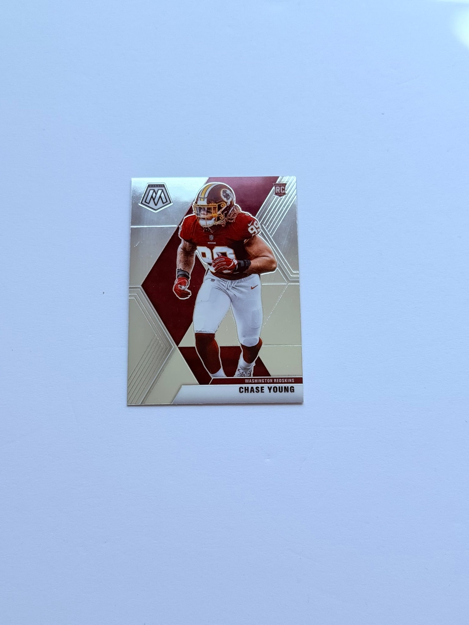 2020 Panini Mosaic Chase Young Rookie #202 Washington Redskins (1 of 2)