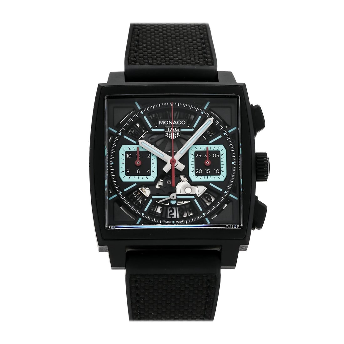 TAG Heuer Monaco Chronograph Black DLC Titanium Watch CBL2184.FT6236 (1 of 6)
