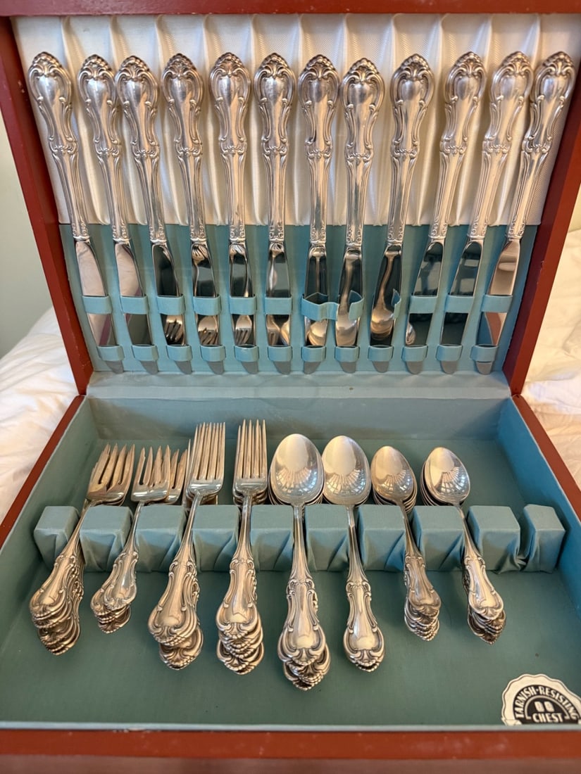 Joan of Arc by International Sterling Silver Flatware Service for 12 + more (1 of 11)