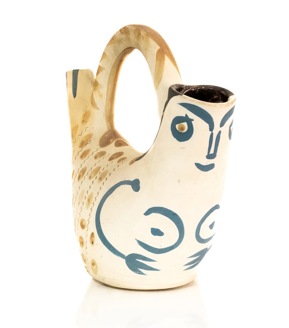 Pablo Picasso Figure de Proue Ceramic Pitcher A.R. 136, 89/300 (1 of 17)