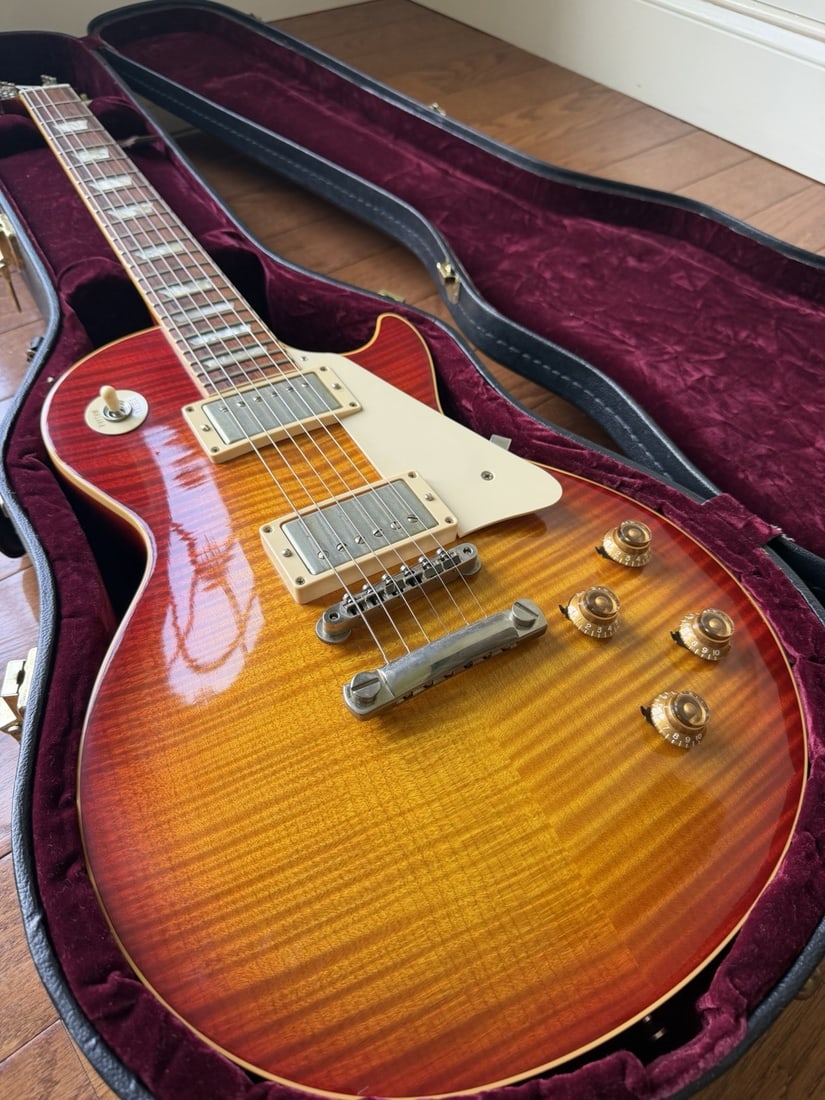 2007 Gibson Custom Shop '59 Reissue R9 Les Paul Standard Cherry Sunburst (1 of 10)