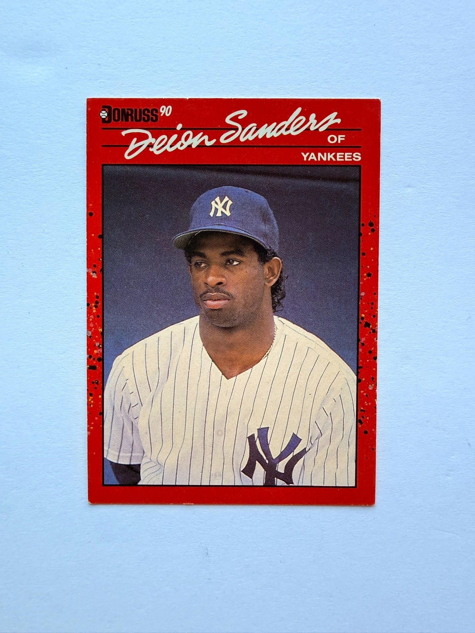 1990 Donruss Deion Sanders #427 New York Yankees MLB/NFL Bo Jackson Era (1 of 2)