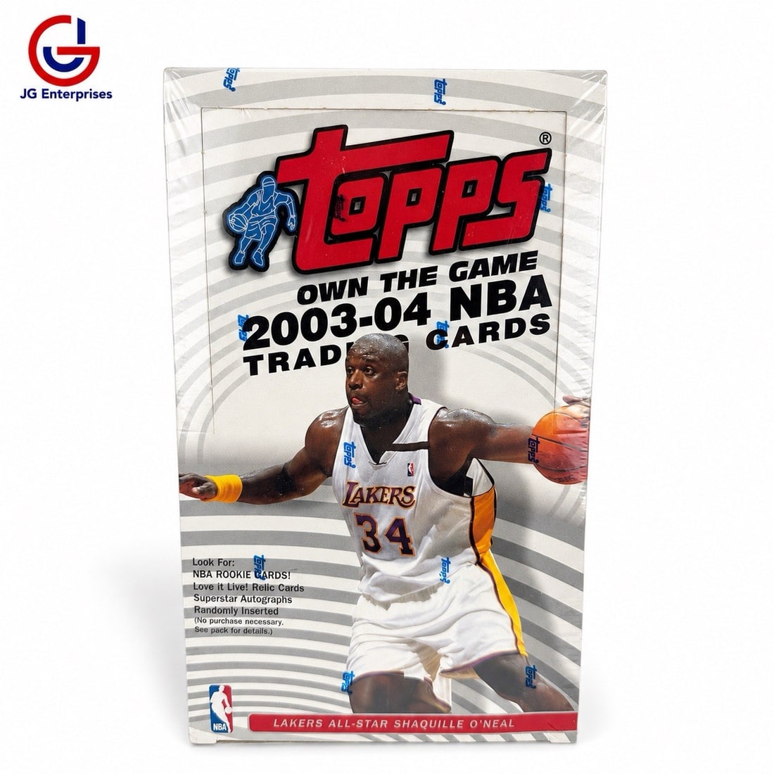 2003-04 Topps Basketball Hobby Box - Factory Sealed - LeBron Rookie Year (1 of 4)