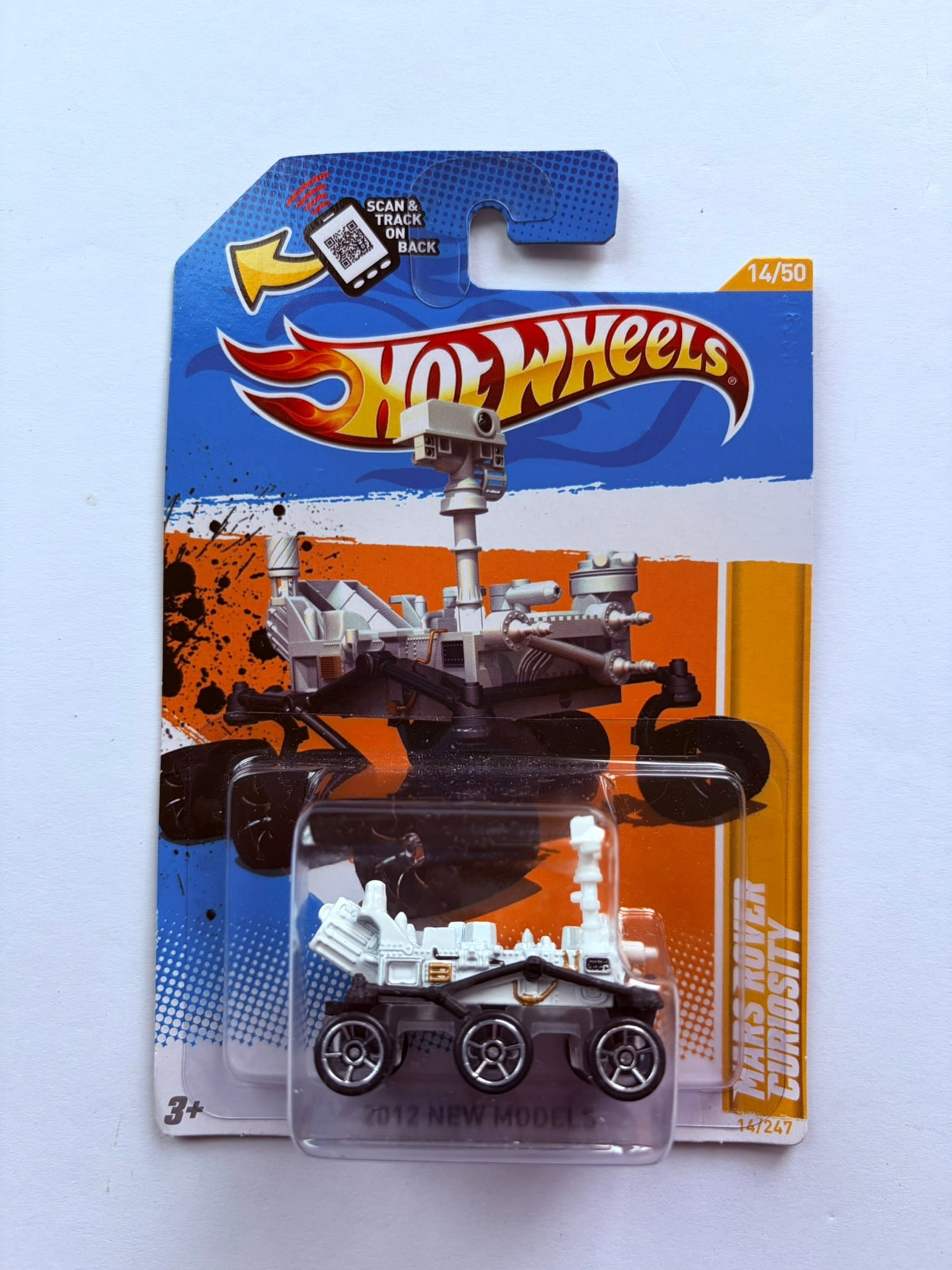 Hot Wheels Mars Curiosity Rover 2012 New Models Factory Sealed (1 of 1)