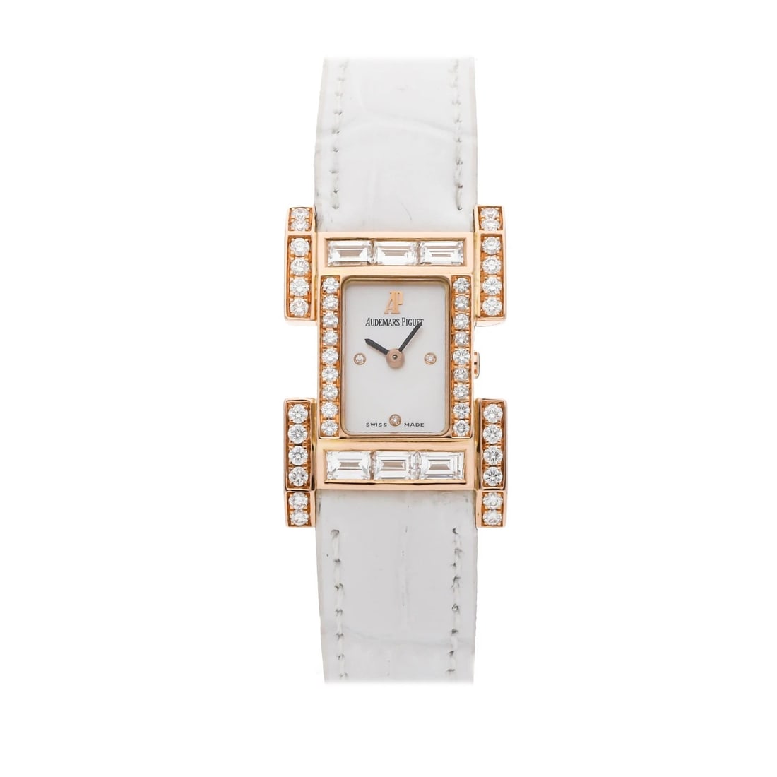 Audemars Piguet Vintage 18K Rose Gold Diamond Watch Ref. 67513OR/Z/0010LZ/01 (1 of 5)