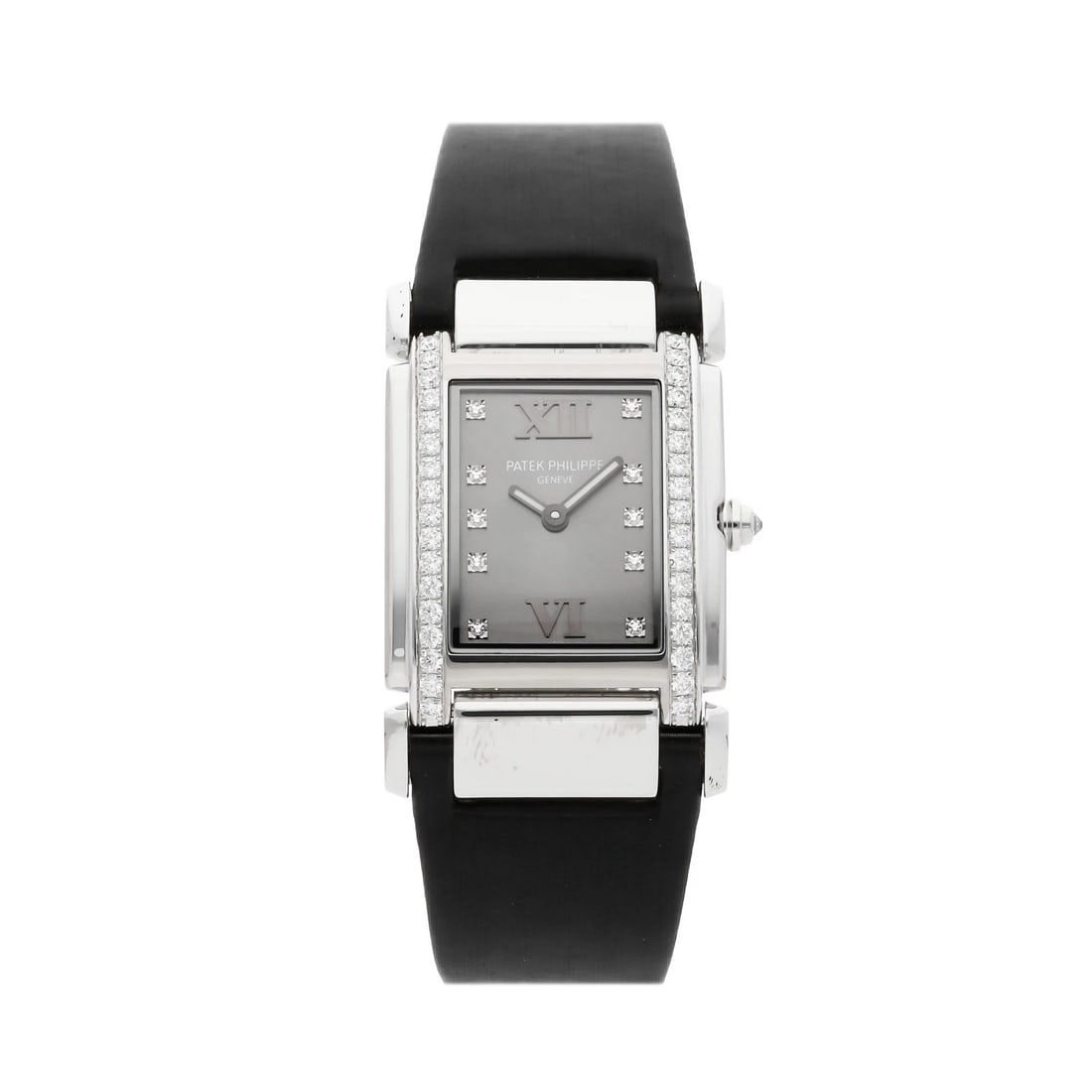 Patek Philippe Twenty~4 4920G-001 White Gold Diamond Quartz Watch (1 of 4)