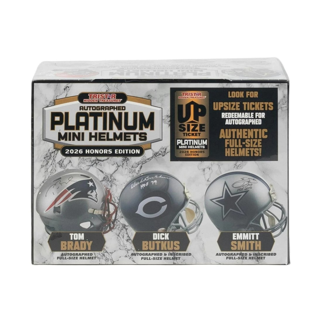 2026 TriStar Autographed Platinum Football Mini Helmets Honors Edition Hobby Box (1 of 4)
