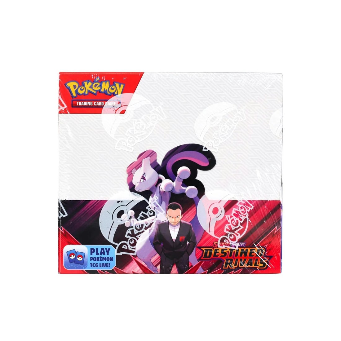 Pokemon Scarlet & Violet: Destined Rivals Booster Box: Whose Side Are You On? Pokemon Trainers, be on high alert! The nefarious Team Rocket is setting its latest plan into motion, and heroic Trainers are racing to stop it. Join forces with the likes of
