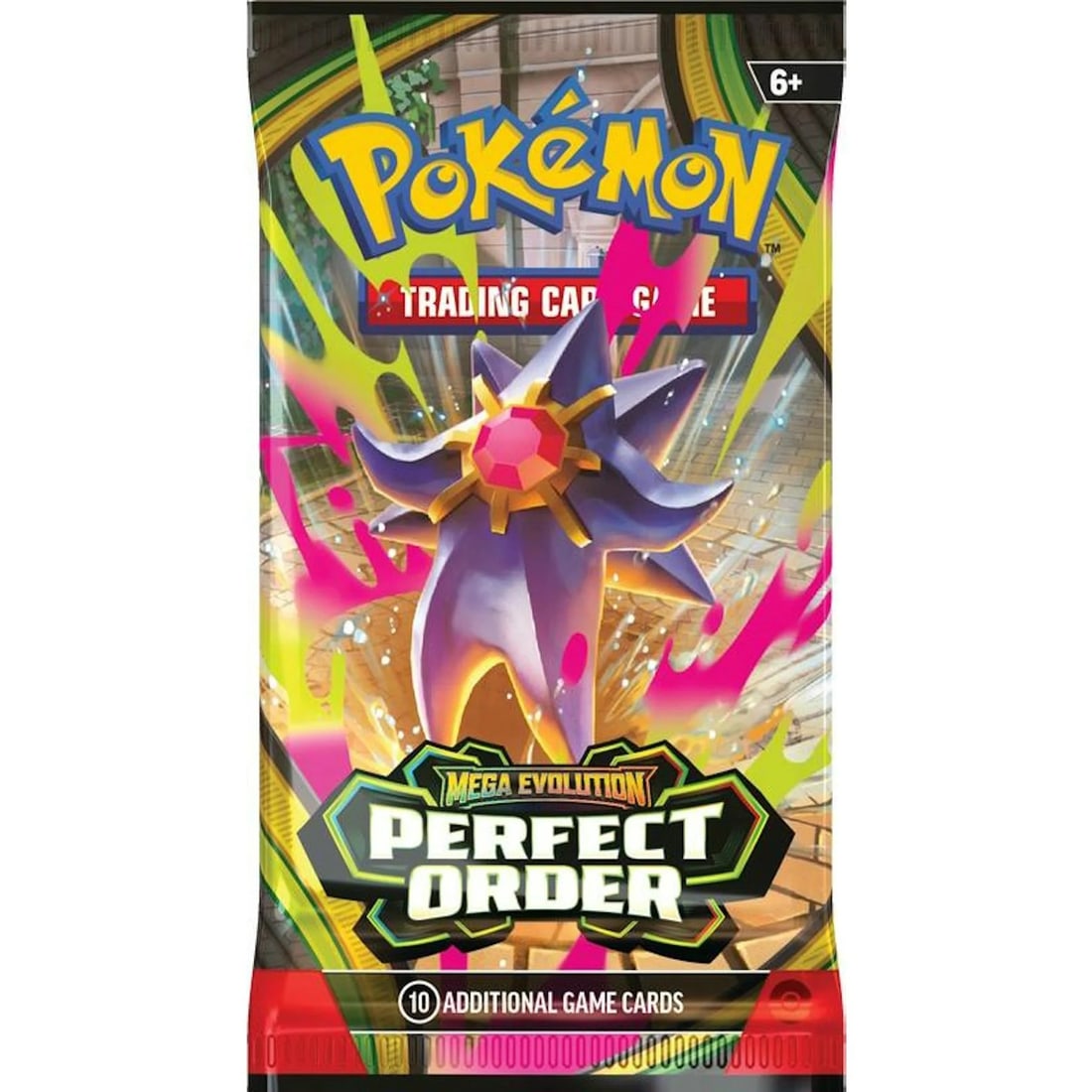 Pokemon Mega Evolution: Perfect Order Booster Box - 6