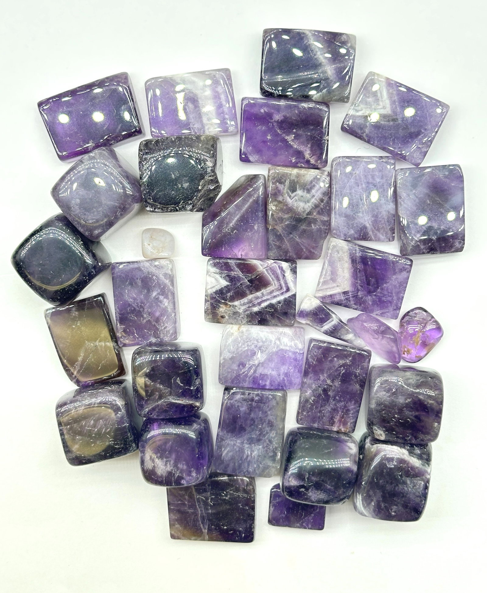 Large Bag Amethyst Cubes 420 Grams (1 of 3)