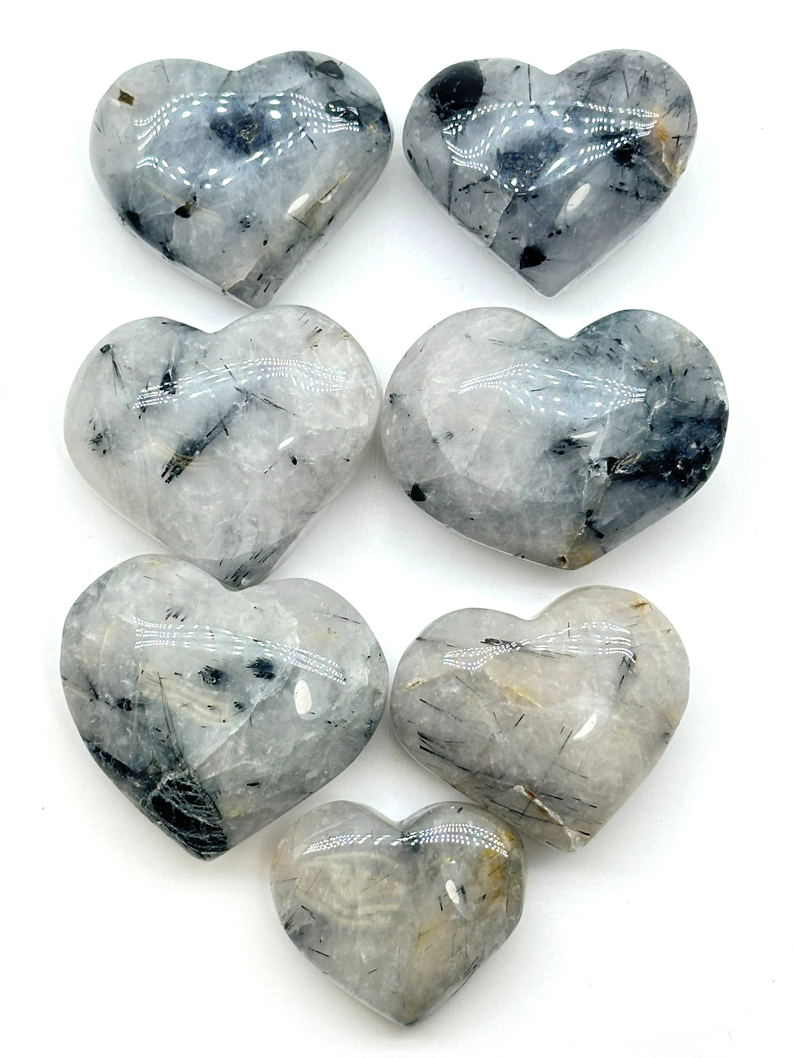 7--Tourmaline Quartz Hearts 500 Grams (1 of 3)