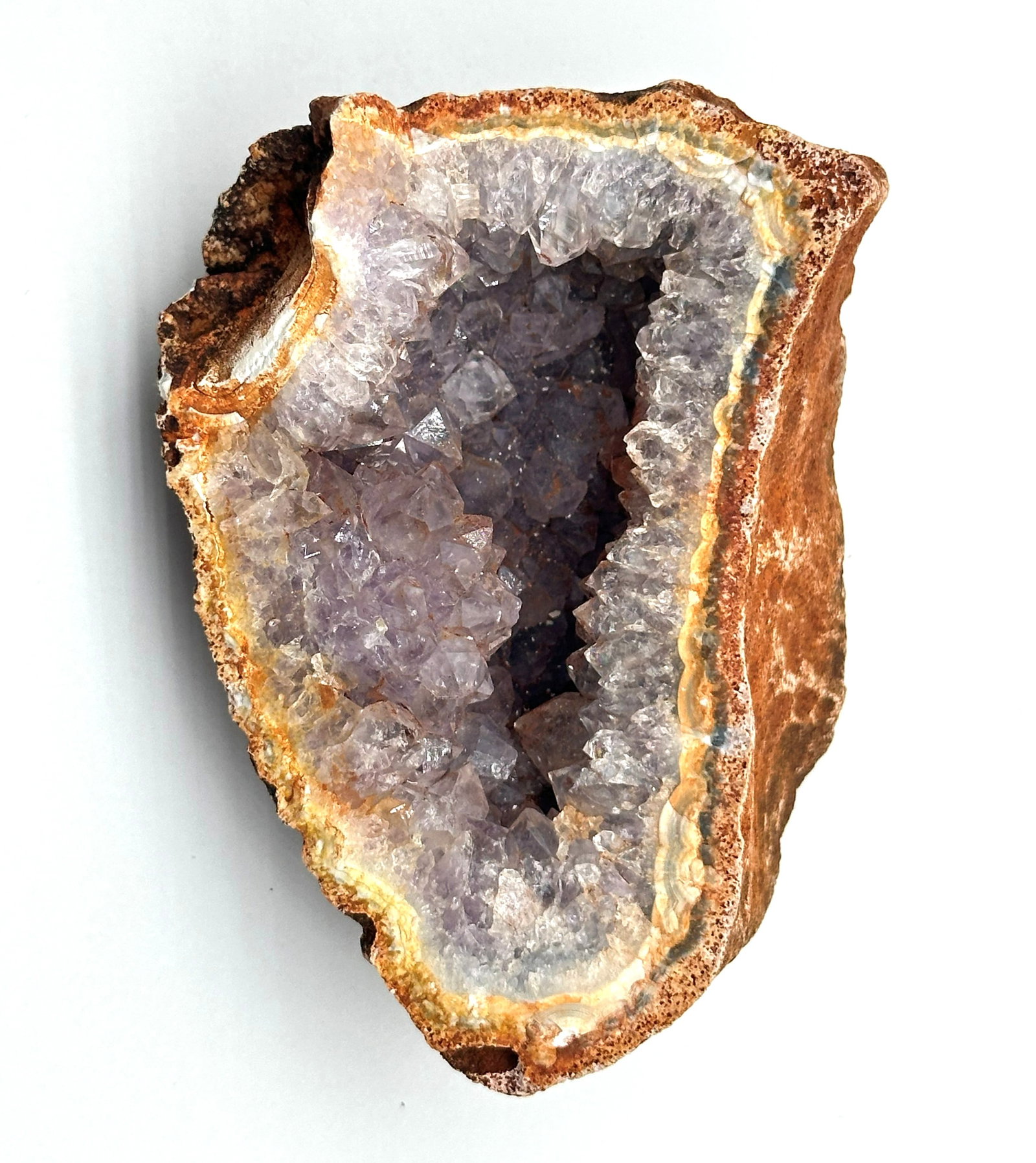 Lg Amethyst Geode Cluster Specimen 206 Grams (1 of 3)
