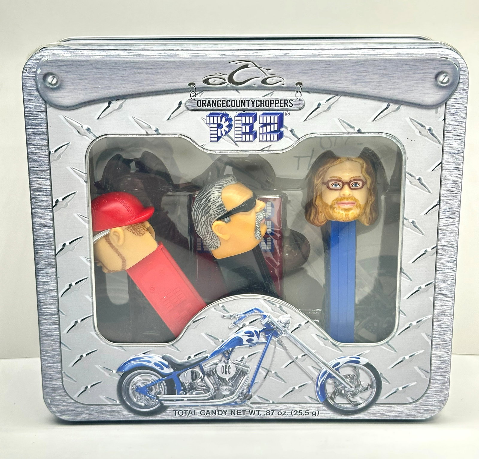2006 Orange County Choppers Pez Candy Dispenser Set (1 of 3)