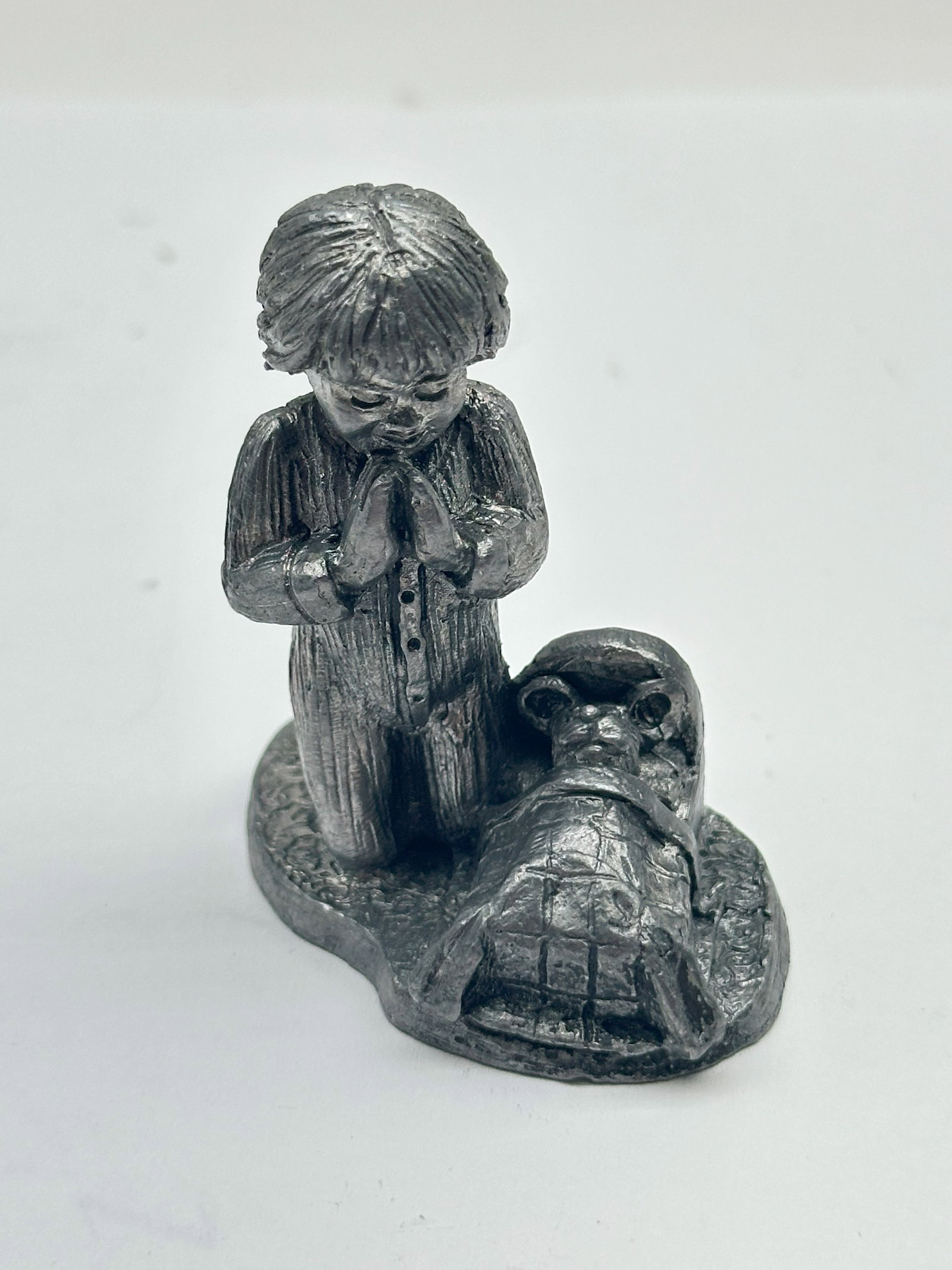 Michael Ricker solid pewter figurine 170 Grams (1 of 6)