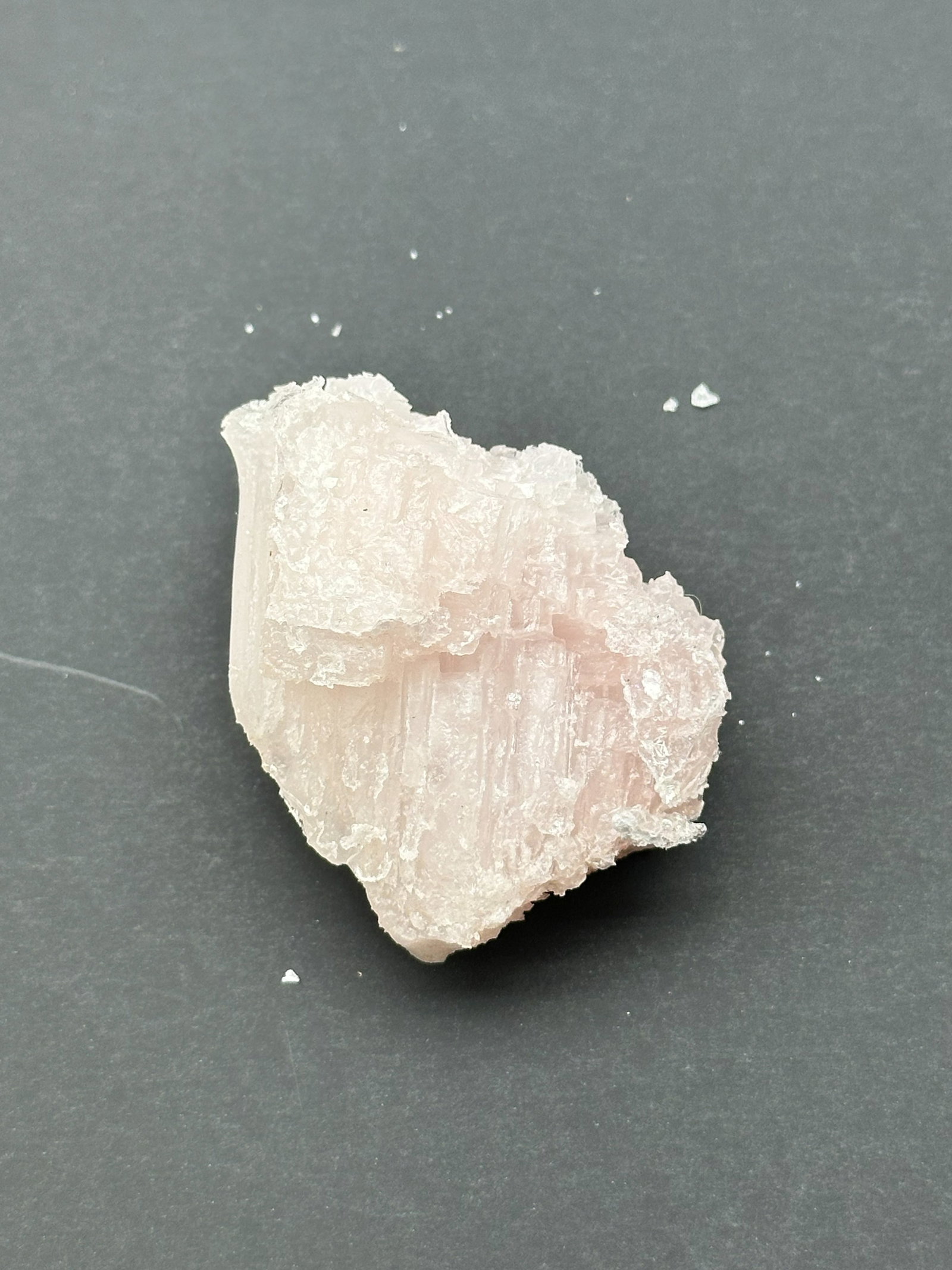 Pink Halite Cluster 42 Grams: Pink Halite Cluster 42 Grams