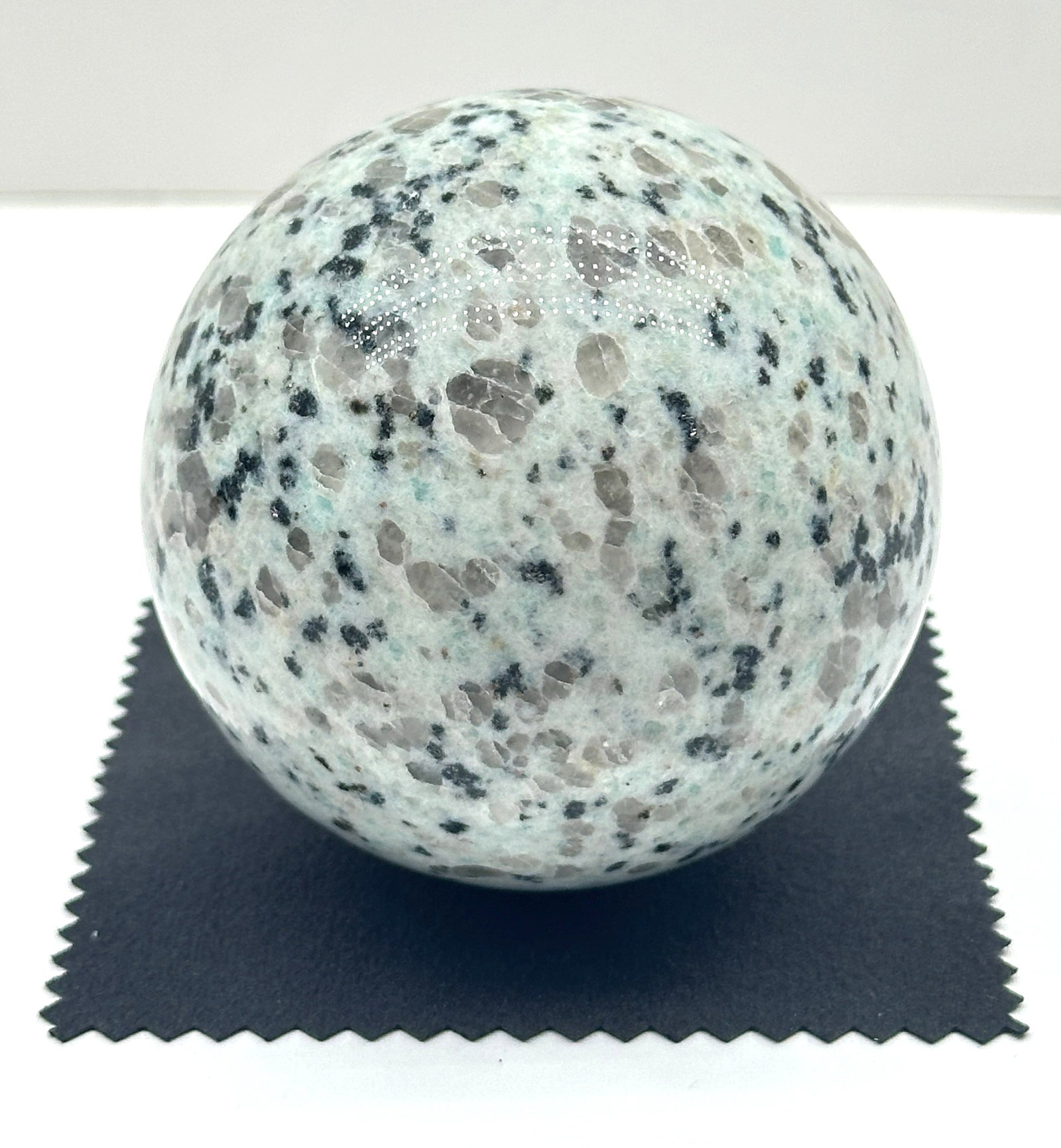 Kiwi Jasper Sphere 417 Grams (1 of 3)