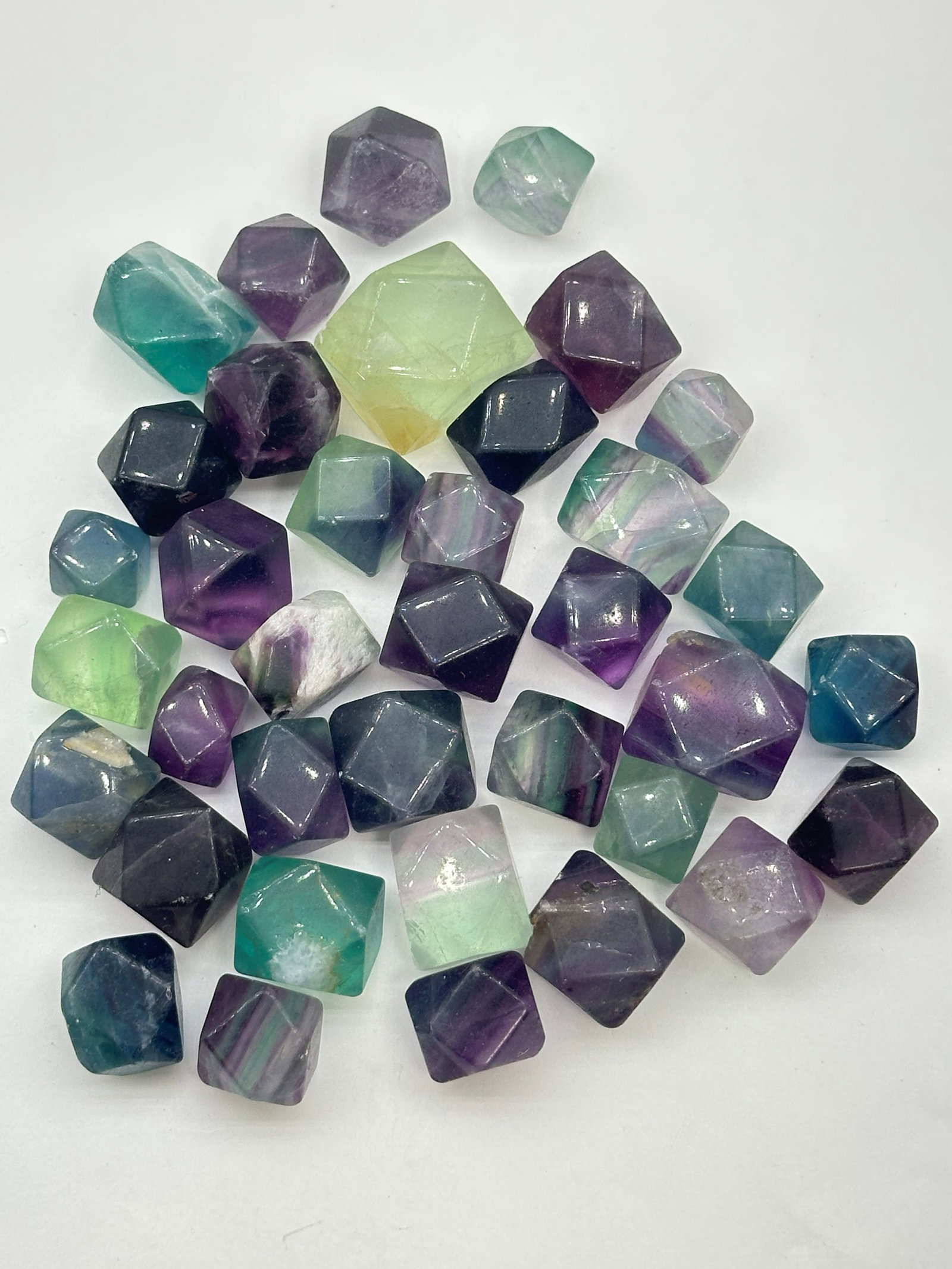Lg Bag Fluorite Polyhedrons 1 Pound (1 of 2)