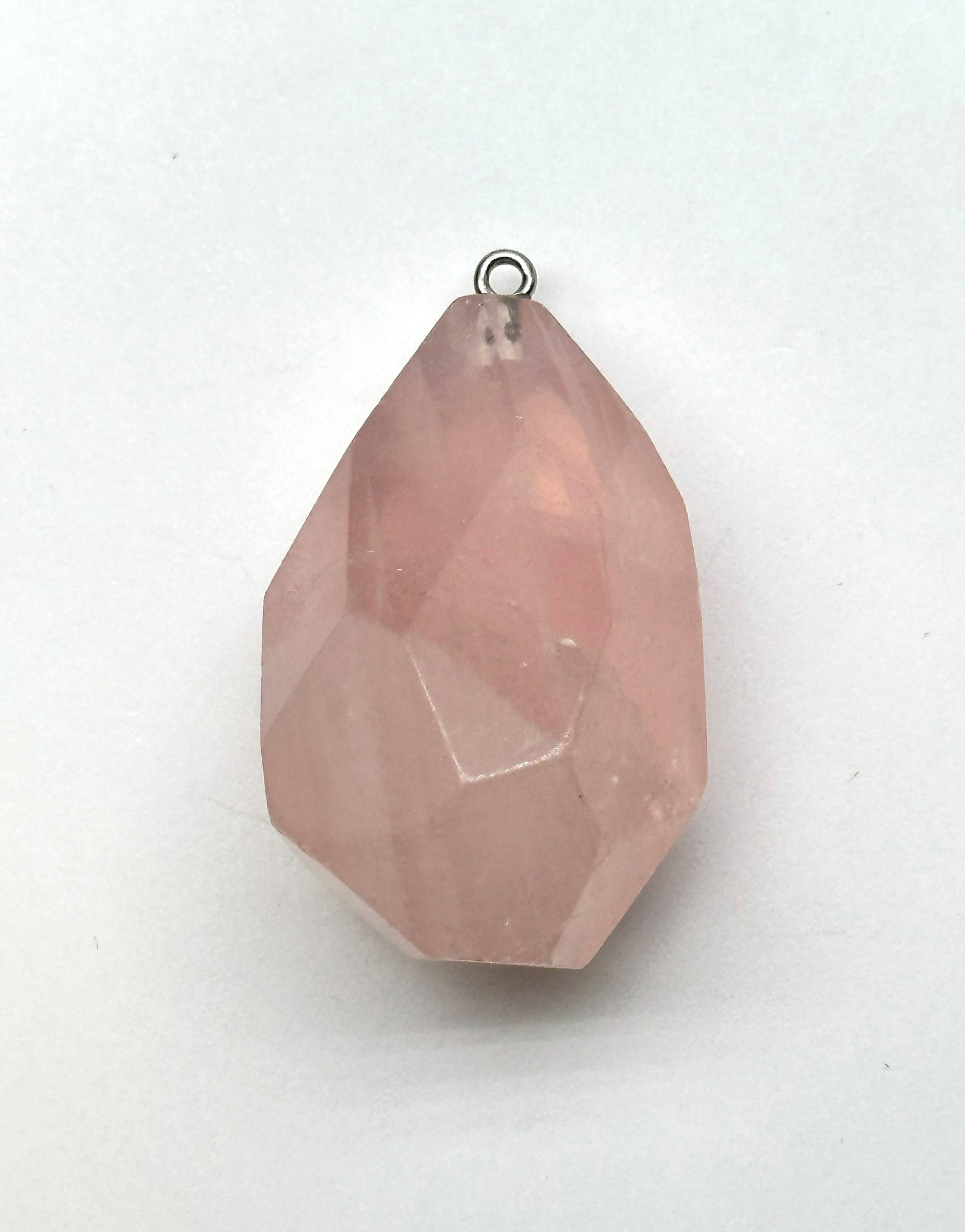 Very Large Rose Quartz Pendant 34 Grams: Very Large Rose Quartz Pendant 34 Grams