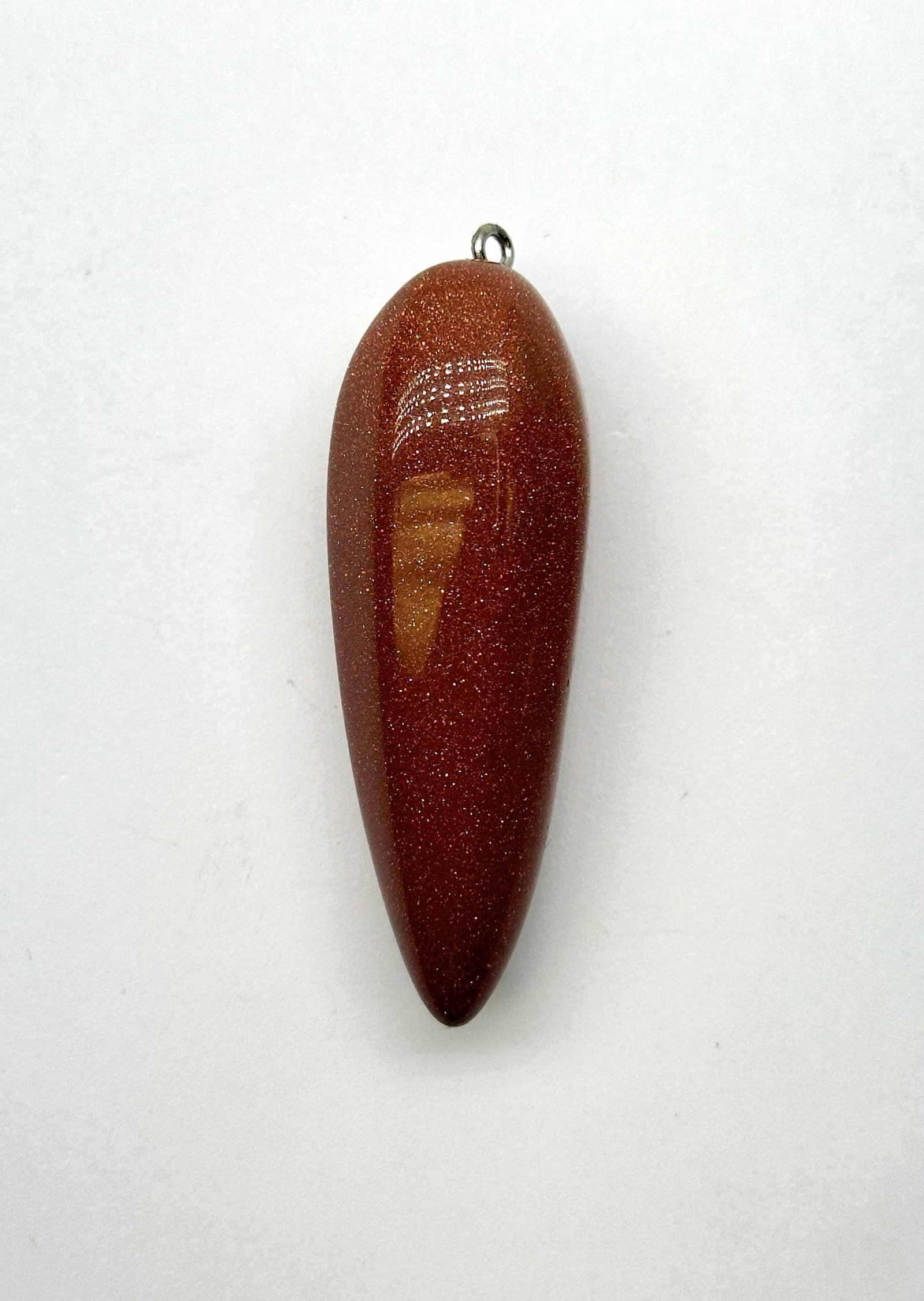 Xtra Large Gold-Stone Pendant 24 Grams: Xtra Large Gold-Stone Pendant 24 Grams