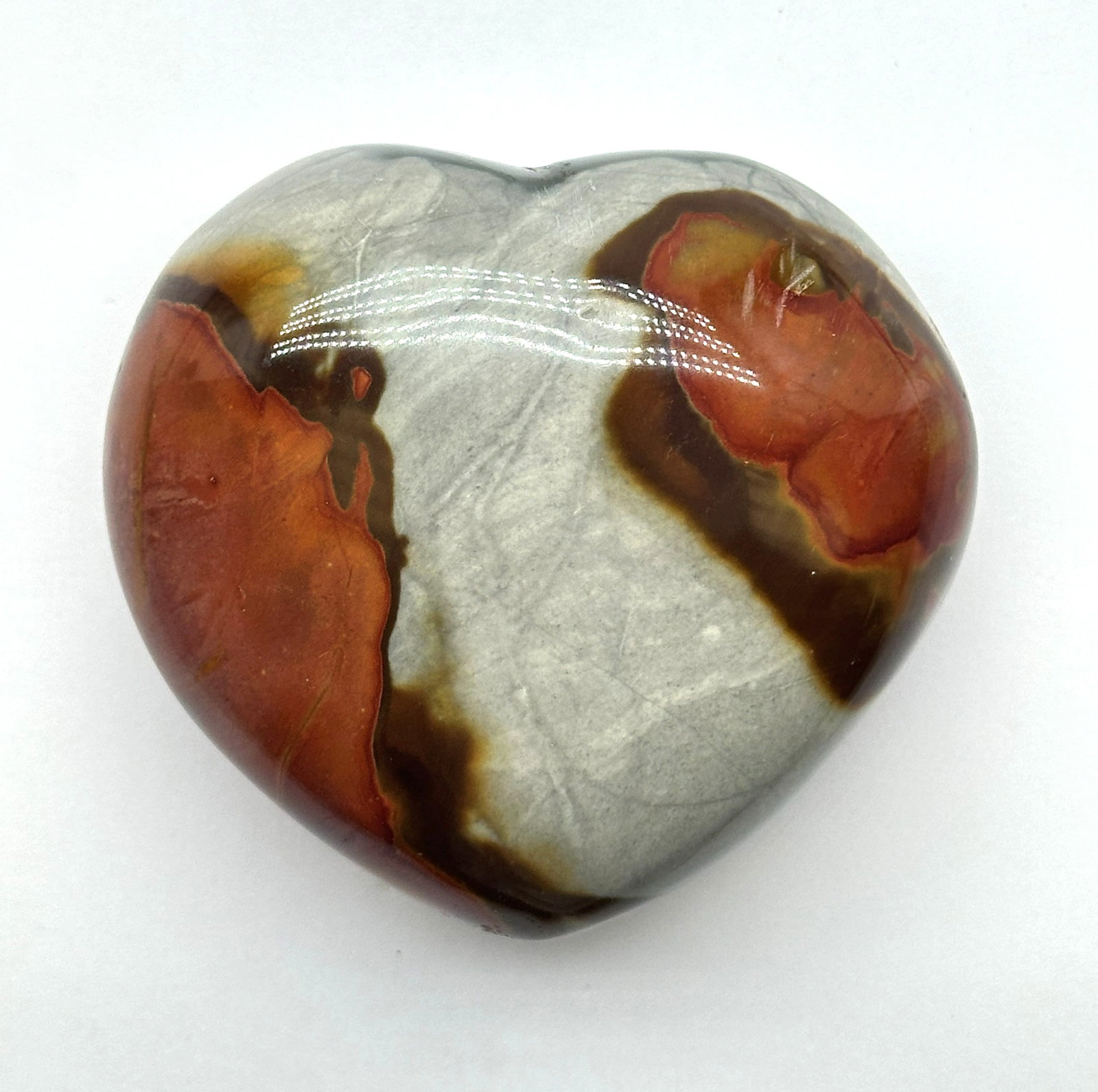Very Large Carved Heart Stone--191 Grams (1 of 3)