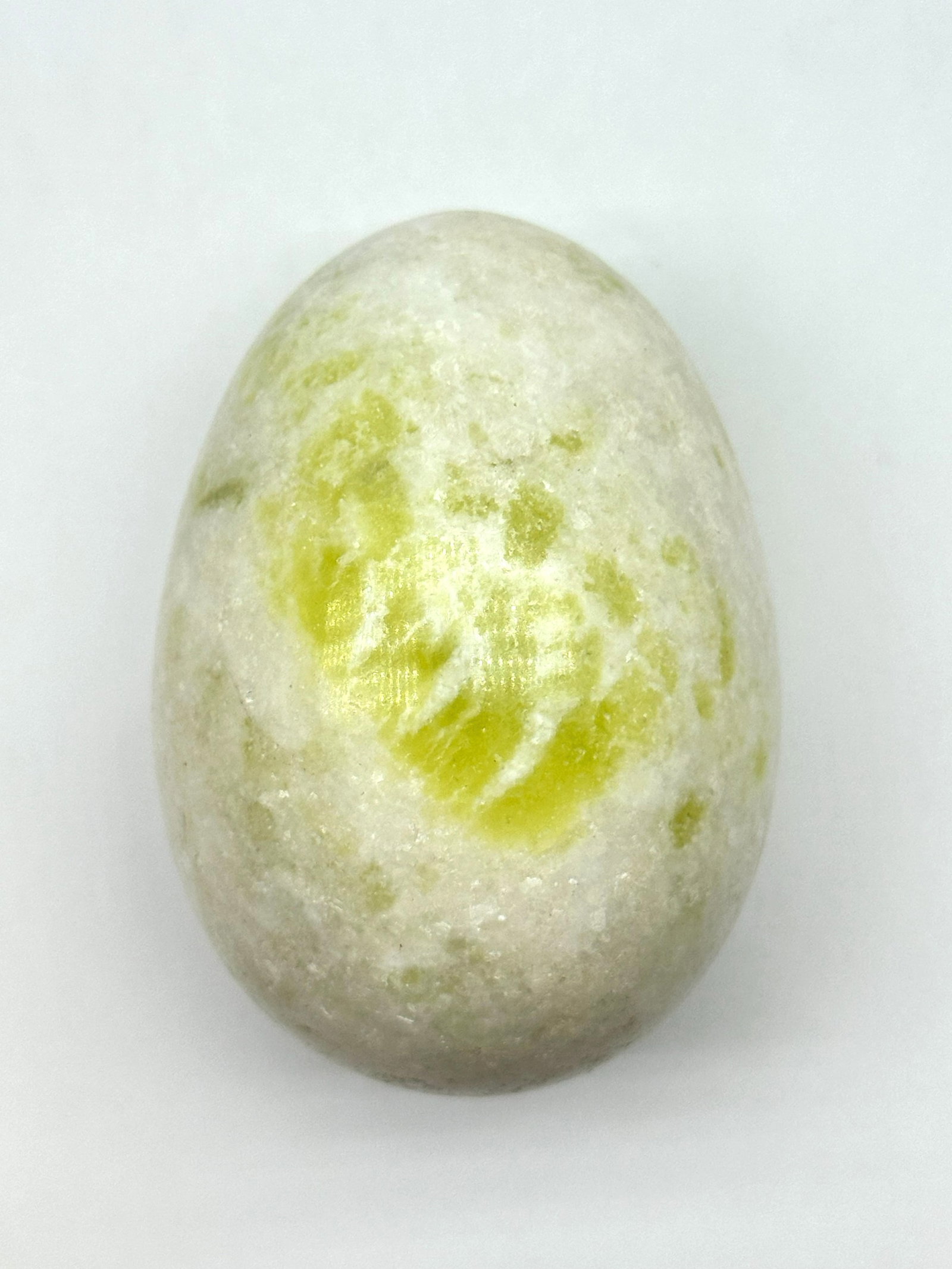 Large Carved Stone Egg 236 Grams (1 of 3)