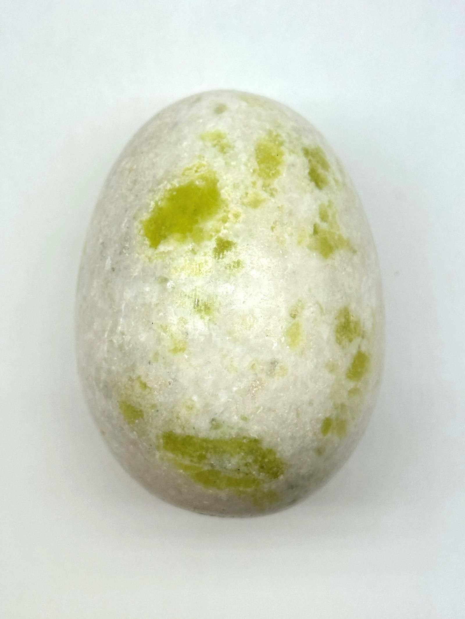 Large Carved Stone Egg 228 Grams (1 of 3)