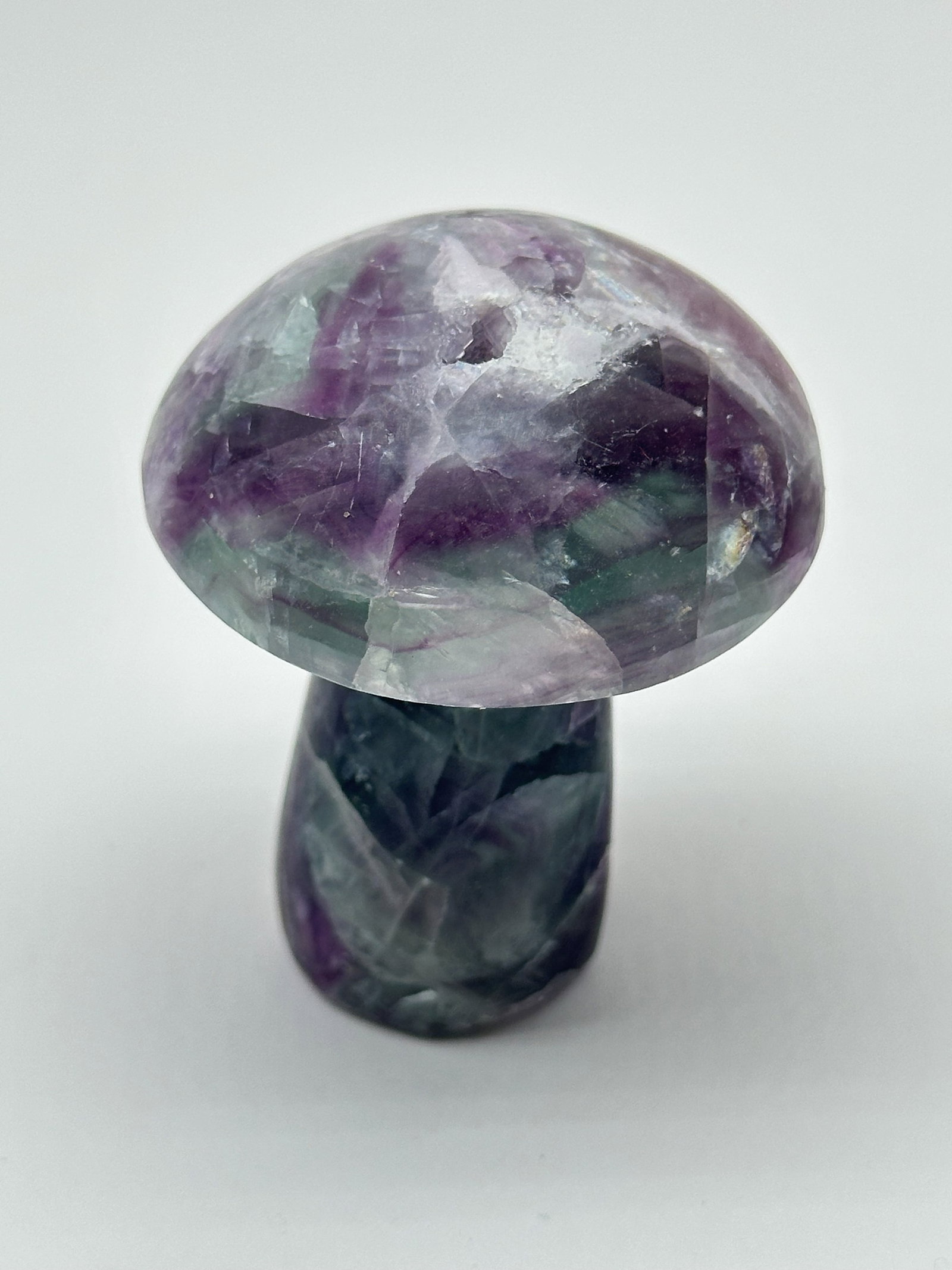 Large Opalized Fluorite Mushroom 126 Grams (1 of 3)