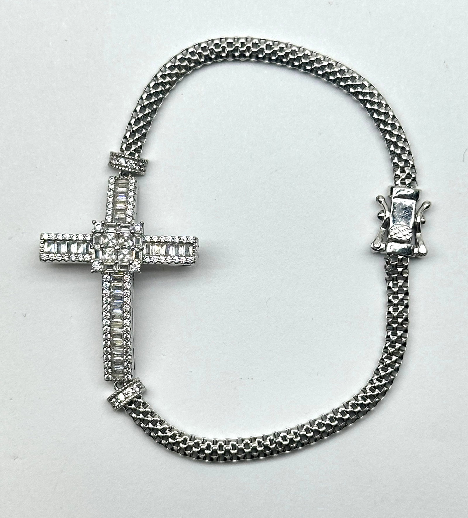 7.75" Sterling DTR Bracelet 11 Grams: 7.75" Sterling DTR Bracelet 11 GramsJay King