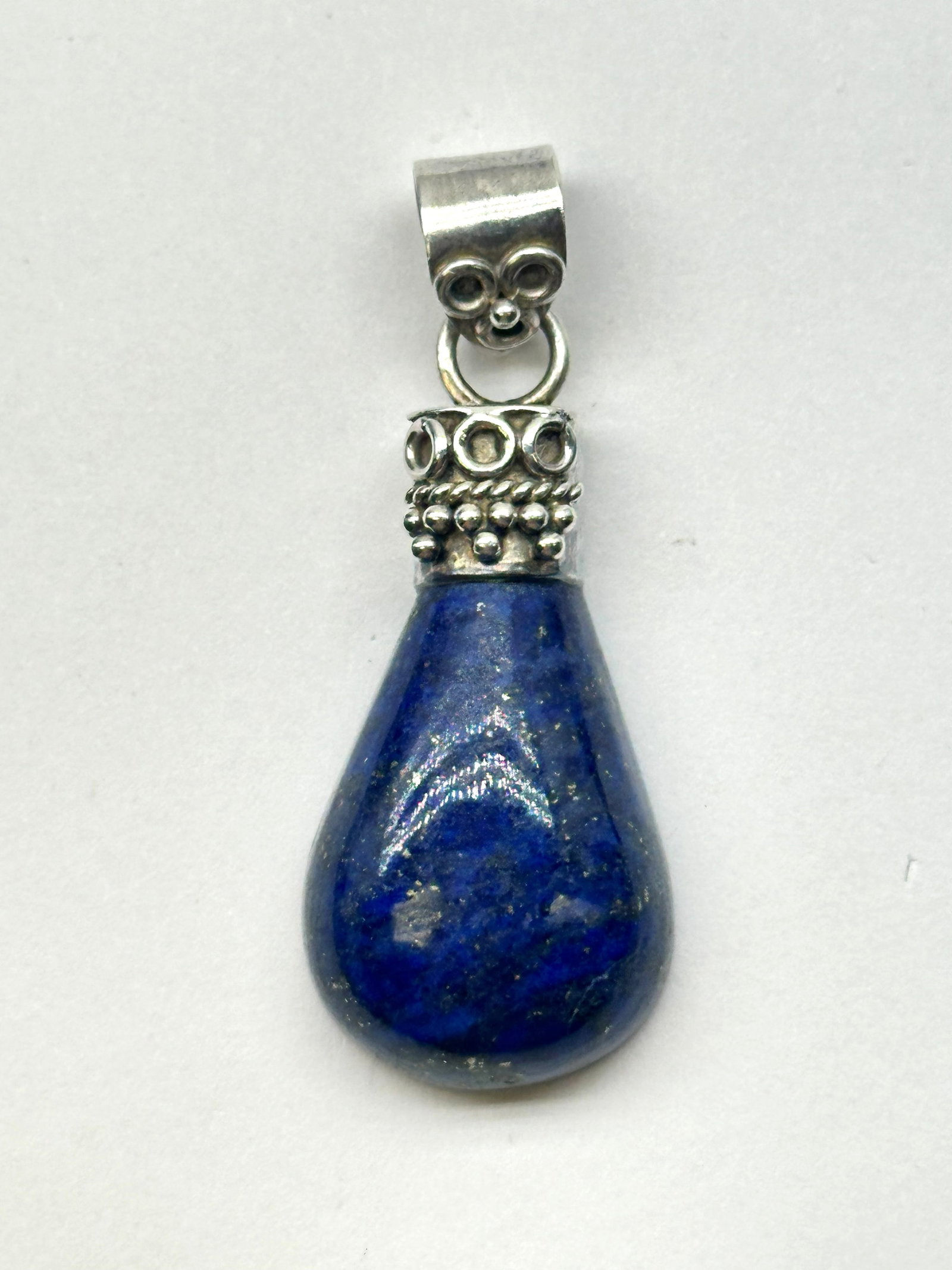 Sterling Lapis Pendant 12 Grams (1 of 4)