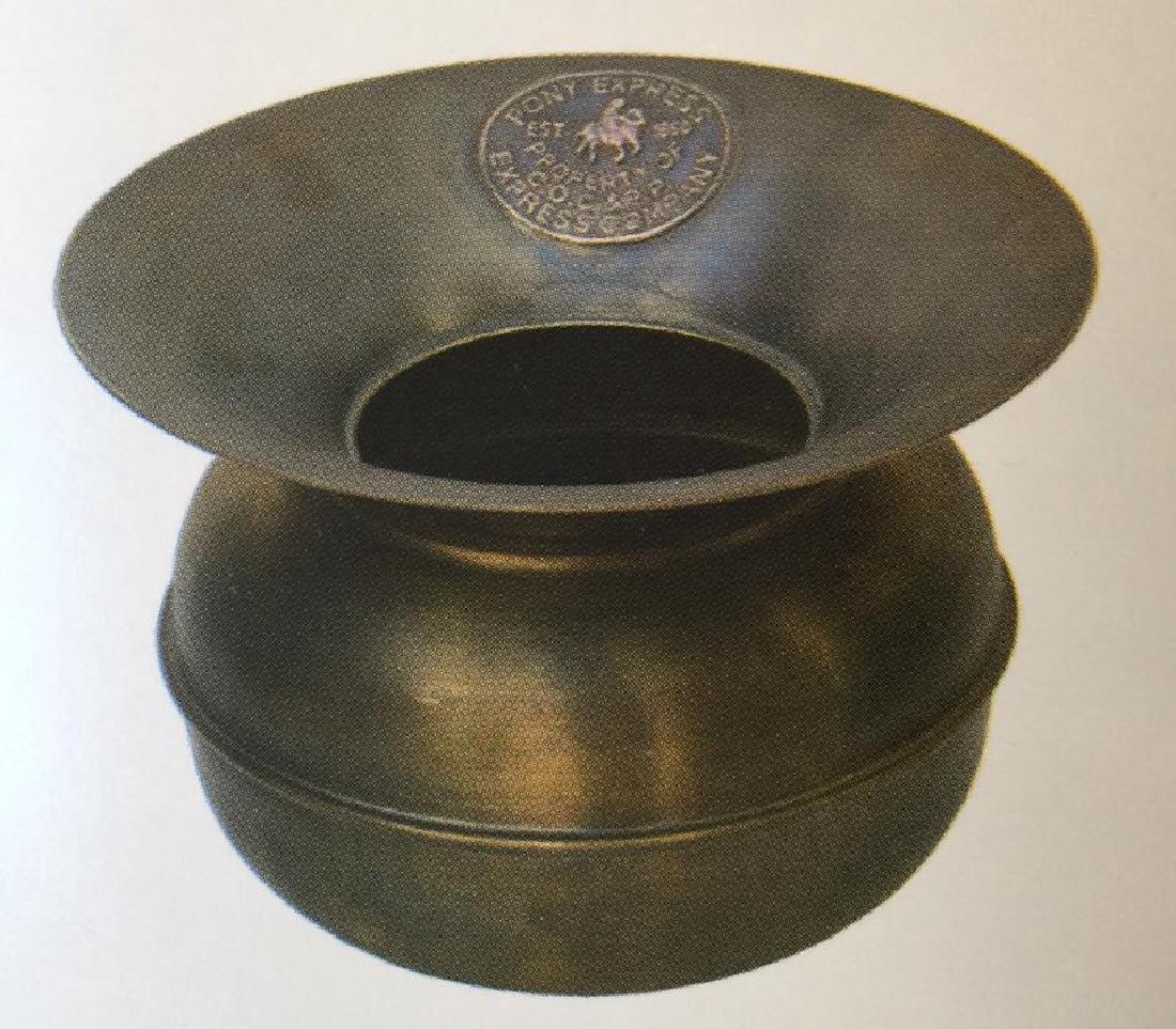 7TH CAVALRY BRASS SPITTOON - 6" TALL: N/A