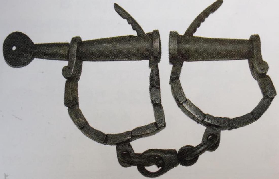 YUMA PRISON HANDCUFFS: N/A