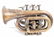 RARE JEFFERSON DAVIS CONFEDERATE POCKET TRUMPET - SOLID - 2