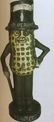 CAST IRON MR. PEANUT COIN BANK - 8" TALL