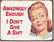 FUNNY METAL SIGN 12.5" X 16"