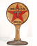 TEXACO CAST IRON DOOR STOP SIGN - 9.5" TALL