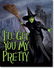 WICKED WITCH OZ METAL SIGN 12.5" X 16"