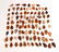 HUGE LOT OF 100 AGATE ARROWHEADS - .5" TO 1.5"