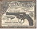 SMITH AND WESSON METAL SIGN 12.5" X 16"