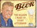 BEER FUNNY METAL SIGN 12.5" X 16"