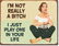 FUNNY METAL SIGN 12.5" X 16"